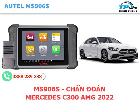 Video MS906S - CHẨN ĐOÁN MERCEDES-BENZ C300 AMG 2022 - youtube