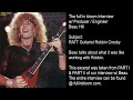 RATT Producer Talks Robbin Crosby - full in bloom Interview Excerpt