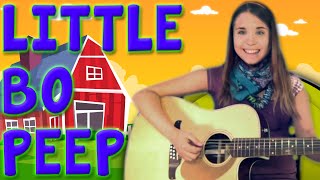 Little Bo Peep | Nursery Rhymes | Baby Songs | Kids Rhymes | Childrens Video