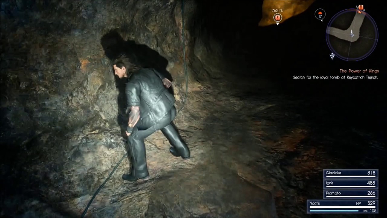 Final Fantasy 15 Get Rusted Bit at Keycatrich Trench Second