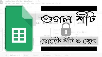 How to Protect/Lock Google Sheets | Google drive spreadsheets Locking
