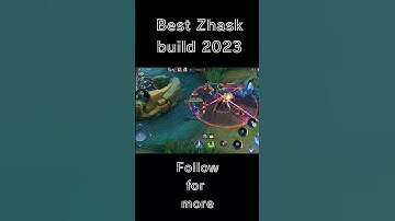 zhask OP build 2023 #mlphilippines #mlindonesia #mlindiancommunity #zhaskmobilelegends #magicchess