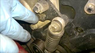 Peugeot 406 V6 ES9J4 Auxiliary Belt Replacement