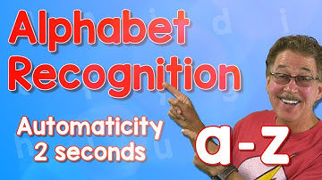 Alphabet Automaticity | Lower Case | 2 Seconds | Jack Hartmann