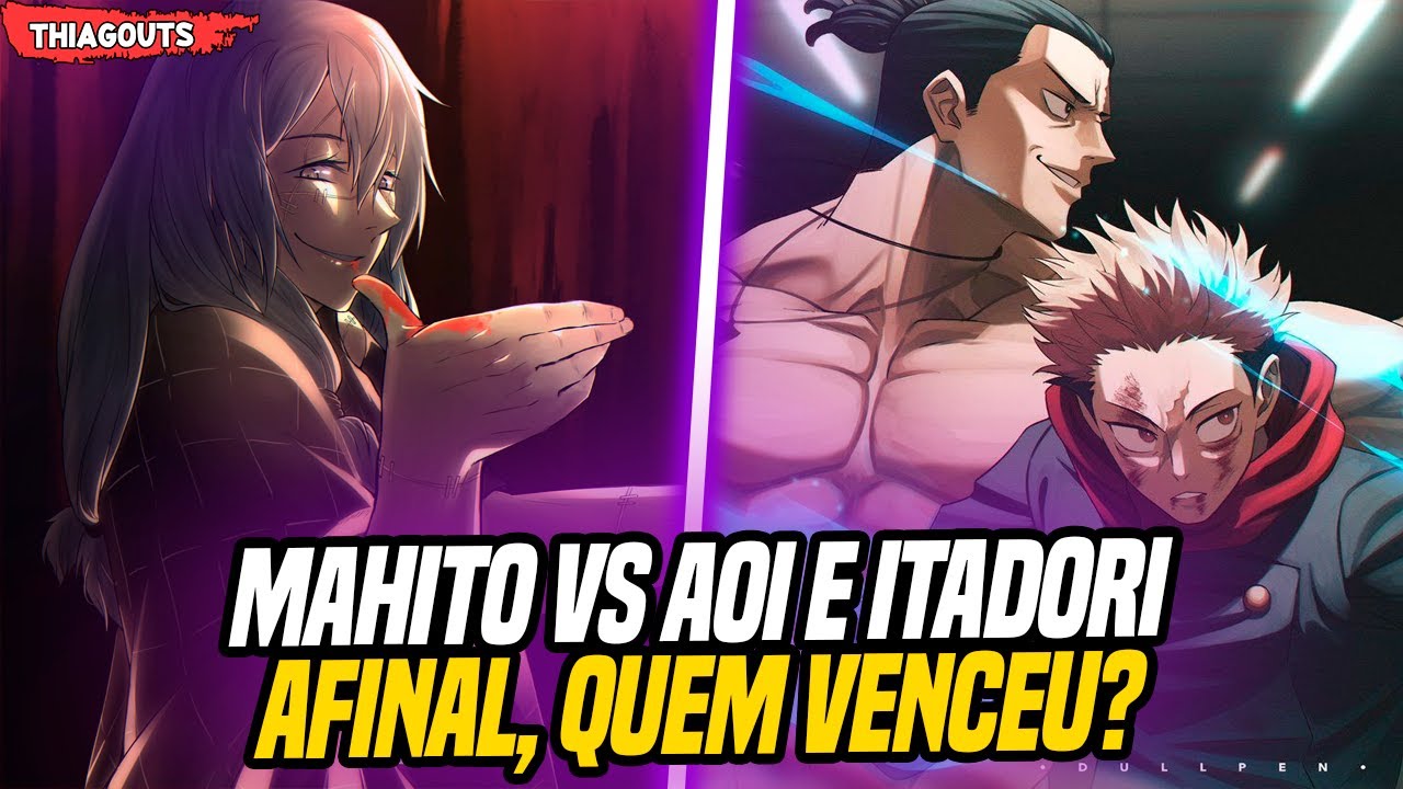 🇧🇷 Yuji Itadori e Aoi Todo vs Mahito Batalha final / Jujutsu Kaisen 2  legendado 