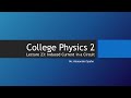College Physics 2: Lecture 23 - Induced Current in a Circuit