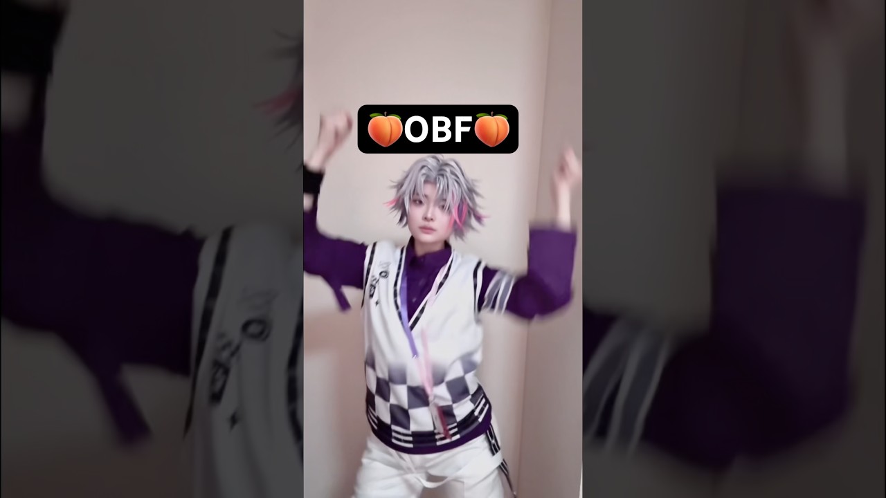 【⚠︎cosplay】OBF踊るか🕺🕺🕺 #コスプレ #cosplay #にじさんじコスプレ #不破湊コスプレ #shorts