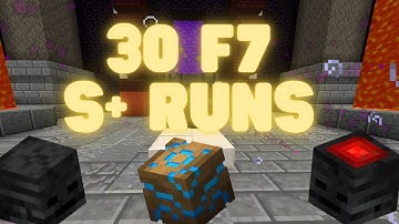 LOOT FROM 30 S+ F7 RUNS (Hypixel Skyblock)