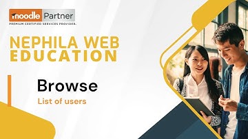 [Tutorial] How to Browse the List of Users in Moodle 1