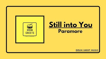 Still into You - Paramore / Drum Sheet Music