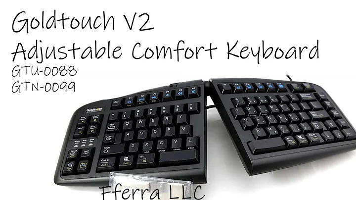 Unbox & Demo: Goldtouch V2 Adjustable Comfort Ergonomic Keyboard