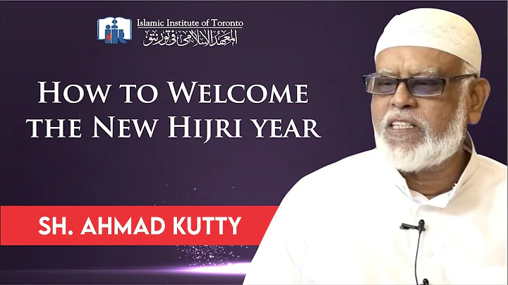 Friday Khutbah | Sh. Ahmad Kutty | How to Welcome the New Hijri year