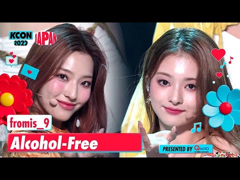   KCON 2022 JAPAN Alcohol Free Fromis 9 원곡 TWICE Mnet 221110 방송