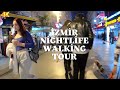 Alsancak Nightlife Izmir 2023 January Walking Tour | 4k UHD 60fps