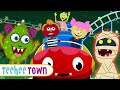 Halloween Songs For Kids | Spooky Theme Park | Scary Songs For Kids By Teehee Town