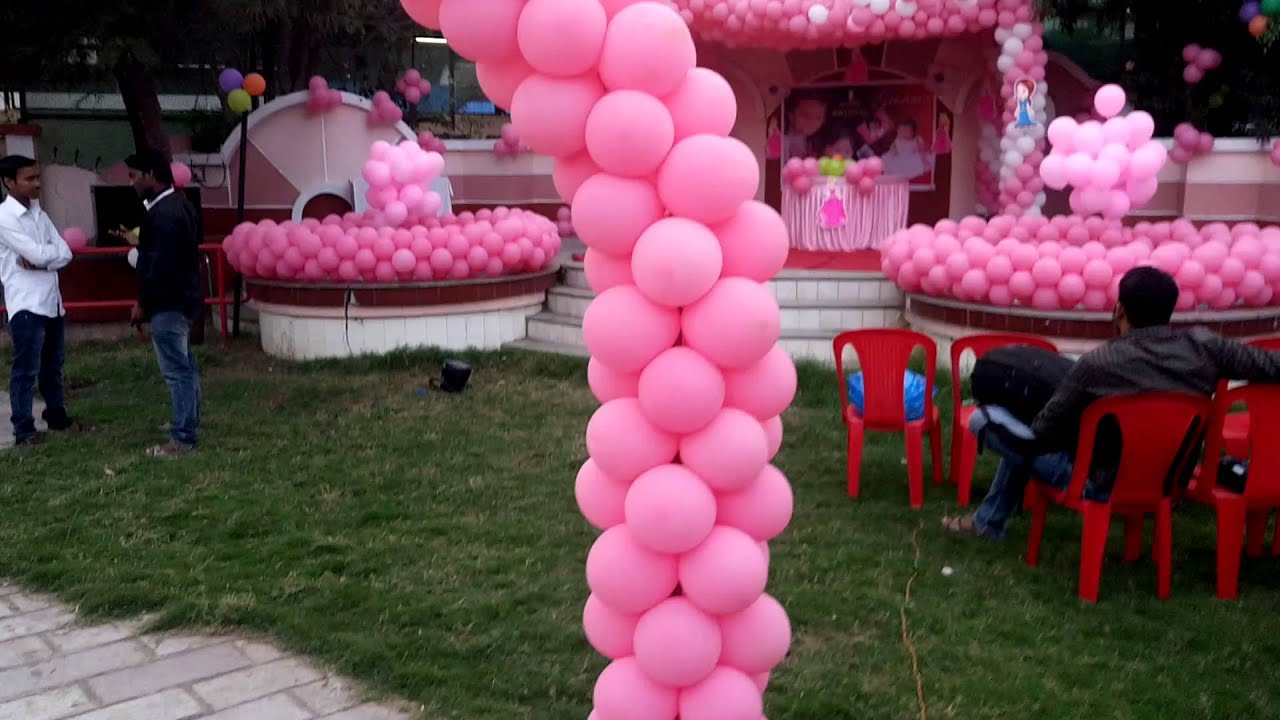 Princess Birthday Party Decoration YouTube 