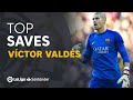 TOP 25 SAVES Víctor Valdés en LaLiga Santander