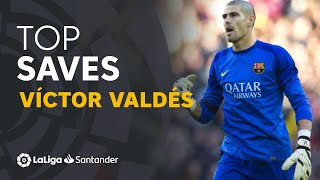 TOP 25 SAVES Víctor Valdés en LaLiga Santander