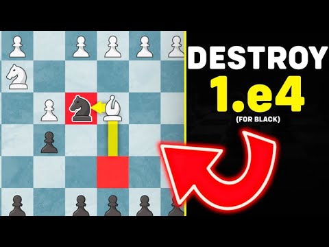 The BEST Chess Opening Against 1.e4  TRAPPIEST Gambit for Black - Remote  Chess Academy