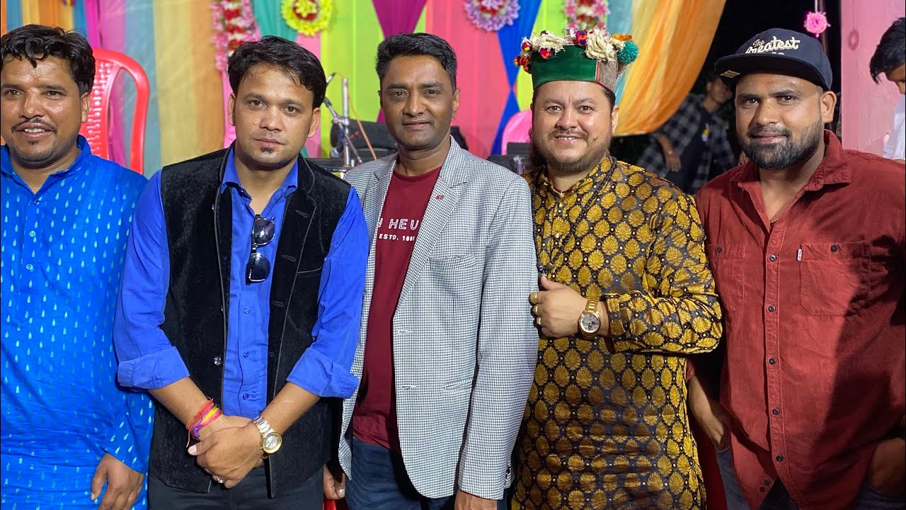 Uttarakhand ke top singer.s ne dhum macha di kausani Mein ​⁠