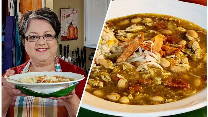 Roasted TOMATILLO CHICKEN SOUP with Beans / Pollo ...