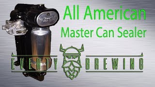 All American Master Can Sealer Canning Homebrew