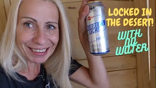 Pakistan :Locked in during a sandstorm with only warm beer!!