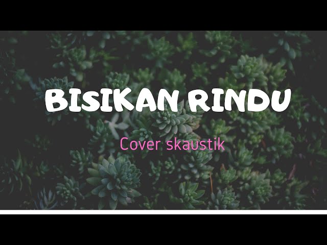 BISIKAN RINDU - SKAUSTIK COVER (lirik lagu)#bisikanrindu #liriklagu class=