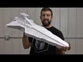 Assembling a 3' Long Venator Clone Wars Ship (3D Printed)