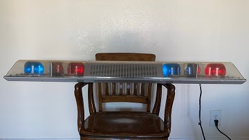 Code 3 Force 4 LP6000 Long Lightbar