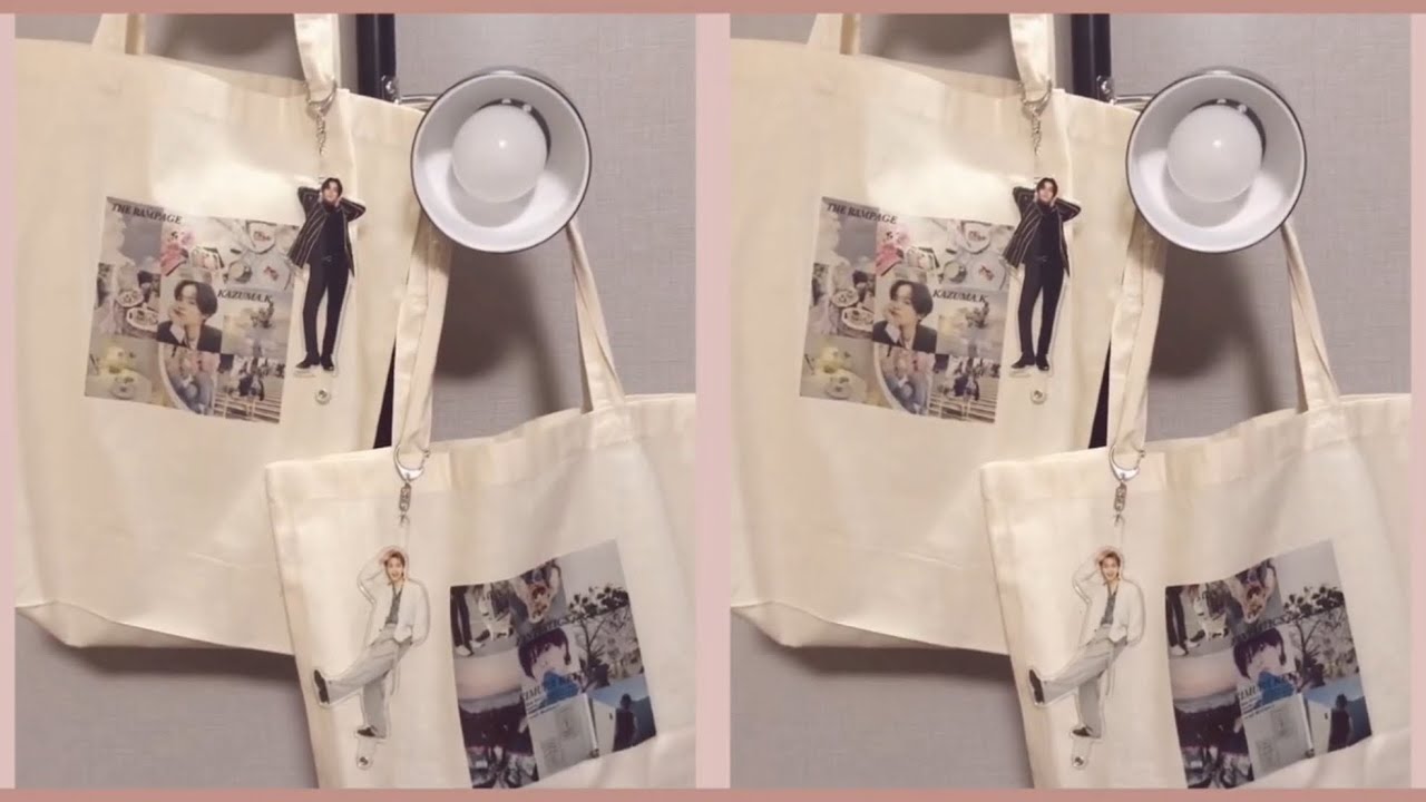 Tutorial] Easy DIY Oshi Tote Bag for Everyone! / Kazuketo