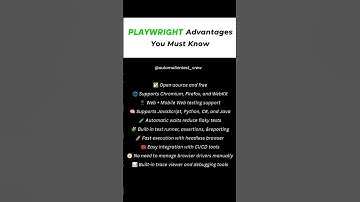 follow for such more contents #playwright #java #selenium #automationtesting