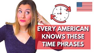 English time phrases to sound like a native