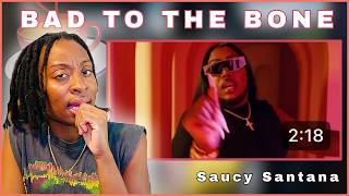 I Am Clocking Dat Tea! | TheeLexxB Reacts to Saucy Santana - Bad to the Bone (Music Video)