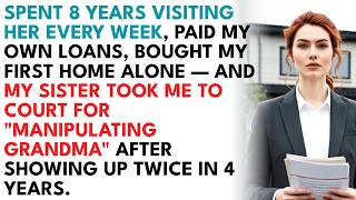 I Spent 8 Years Caring For My Grandmother Alone While My Sister Vacationed — Then She Contested T...