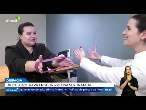 Dificuldade para engolir alimentos precisa ser tratada