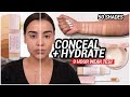 TESTING NEW REVOLUTION CONCEAL + HYDRATE FOUNDATION, CONCEALER + POWDER! 9 HOUR WEAR TEST!