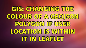 GIS: Changing the colour of a GeoJSON polygon if user location is within it in Leaflet