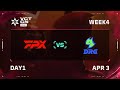 FPX vs DRG - Week 4 Day 1 - VCT CN Stage 1