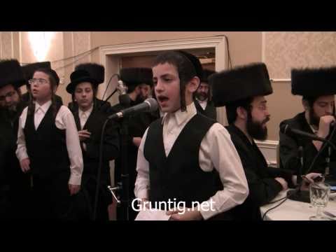 Child Soloist Sings "A Sheinem Cholem" (Yiddish) at Kupath Ezra Melave Malka