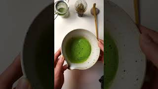 Caffeine content in matcha powder vs coffee ☕️ #matcha #caffeine