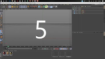 Making Count Down in Cinema 4d(Educational Purpose)