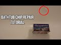 How To Repair Bathtub Chip Tutorial