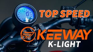 Keeway KLight 125  Top speed
