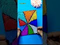 Illusion art video🔥 ഫൈനൽ ലുക്ക് കാണാതെ പോകല്ലെ 😱 My first illusion art #shorts #viral #trending #diy