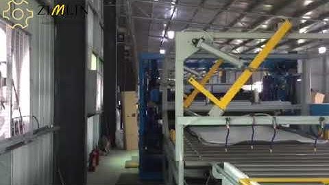 JK CR4 Automatic mattress compress fold and roll packing machine