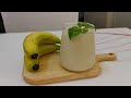 Banana Smoothie | Banana Milkshake | Banana Milk | High Protein Drink