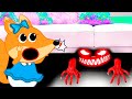 Baby Lucia Pretend play monster under my bed. Fox Family Amazing stories video for kids #890