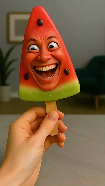 She Fried the Watermelon Ice Cream! 🍉🍦🔥