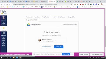 Tutorial: How to Turn in a Google Slides Presentation in Canvas